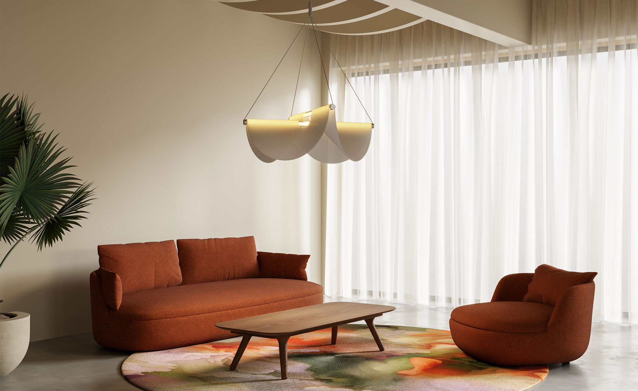 Drape Light Suspension Lamp