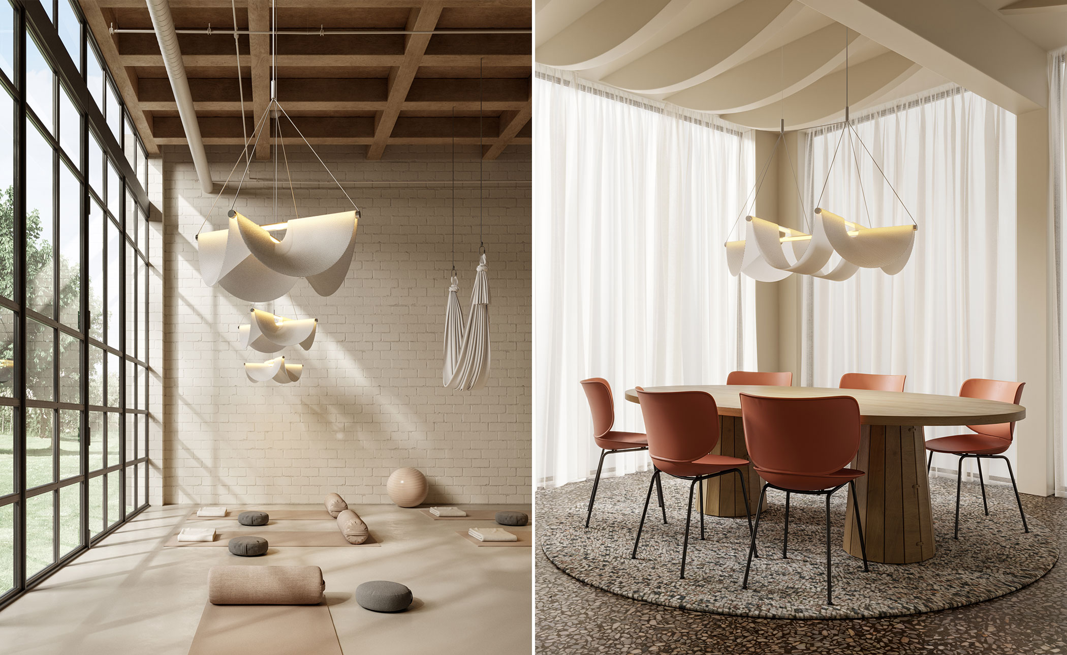 Drape Light Suspension Lamp
