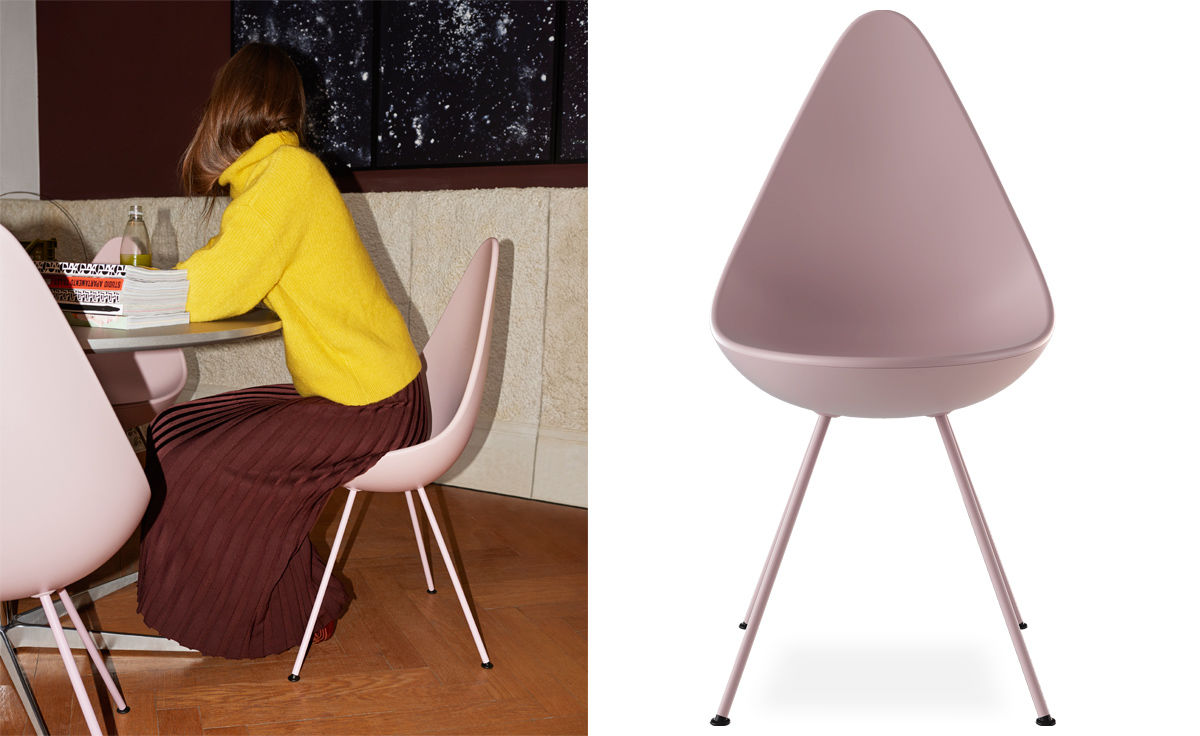 drop chair plastic