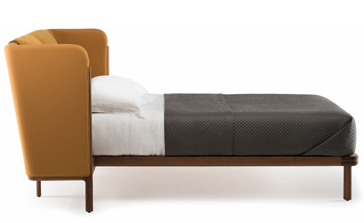 dubois low king size bed with side tables 112a