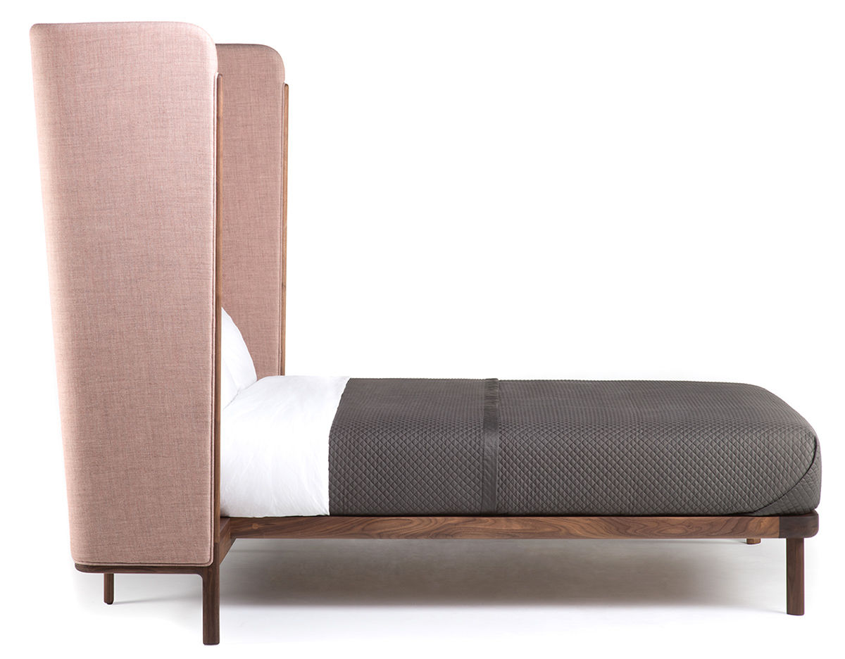 dubois tall king size bed with side tables 110a