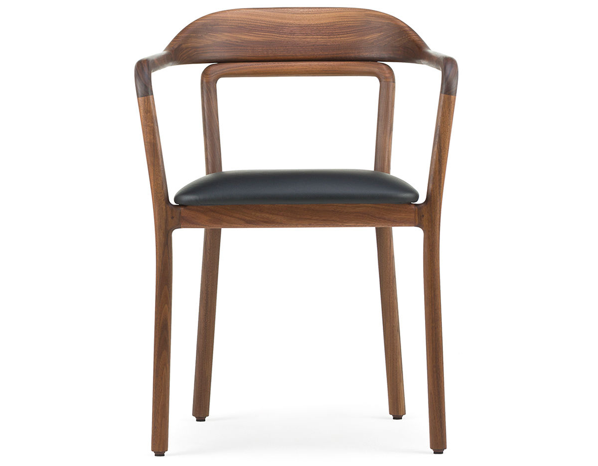 duet chair with upholstered seat 753s