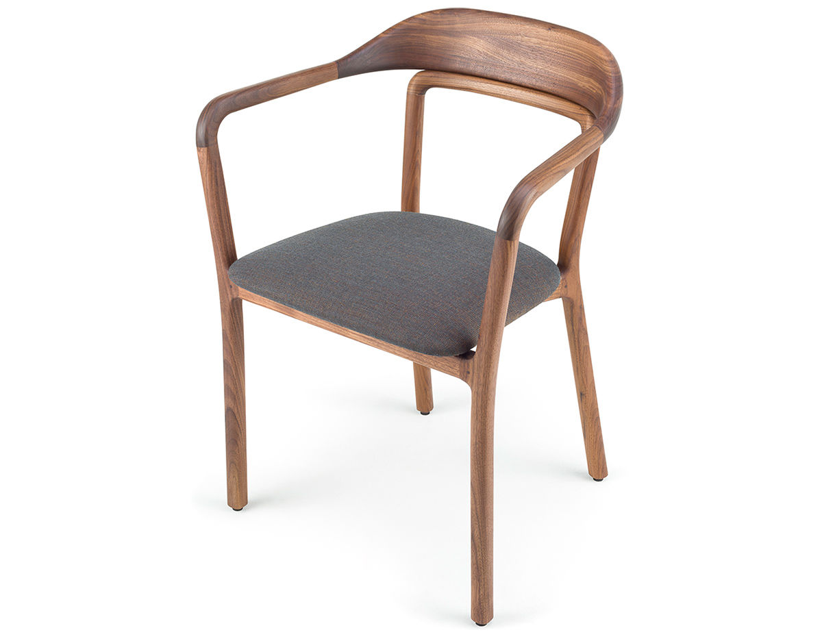 duet chair with upholstered seat 753s