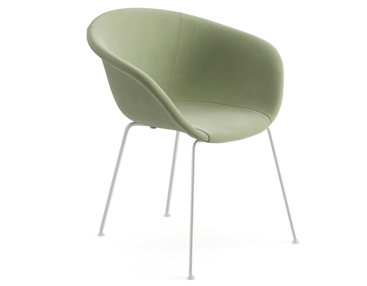 duna 02 four leg chair fully upholstered