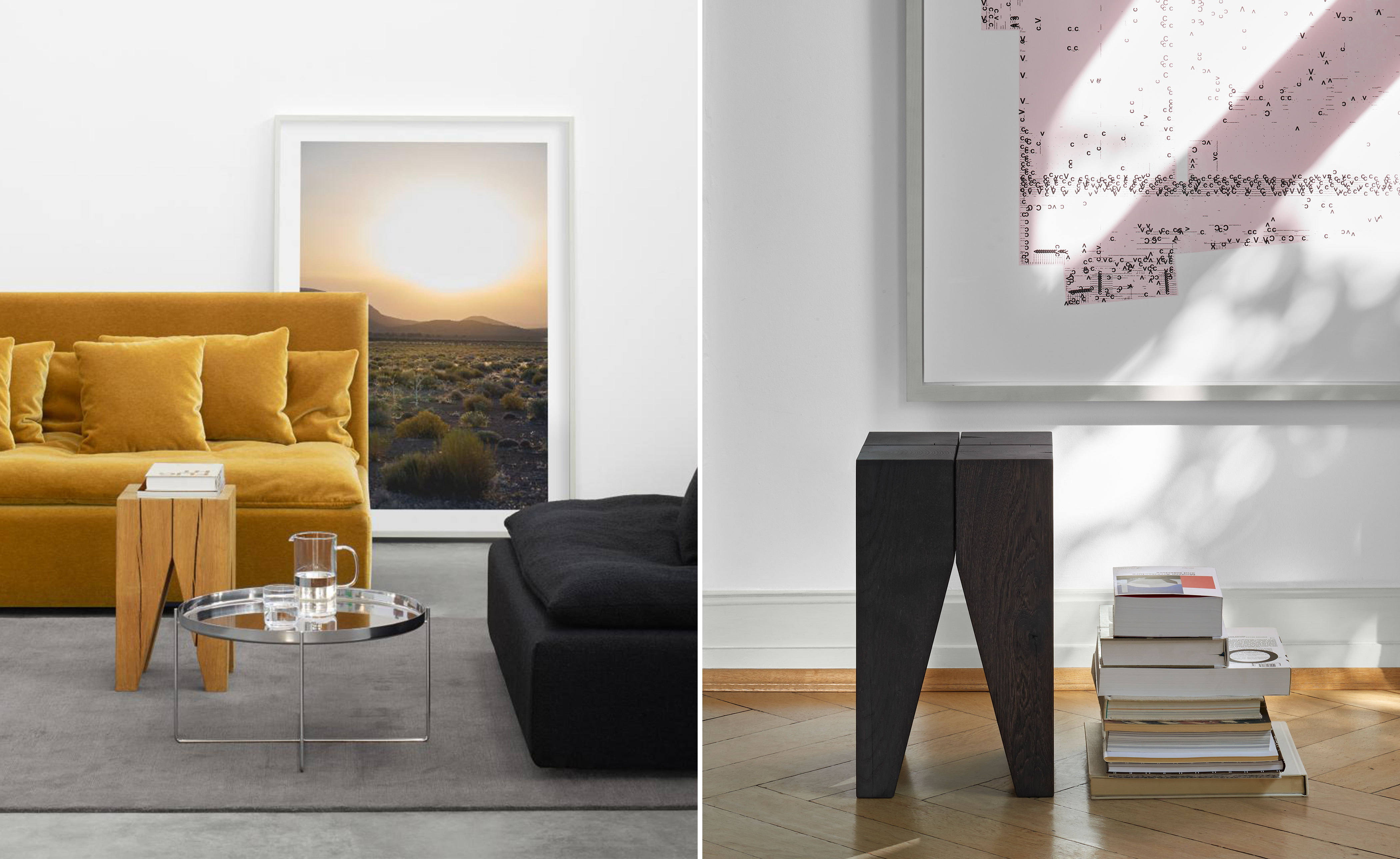 e15 backenzahn stool or side table