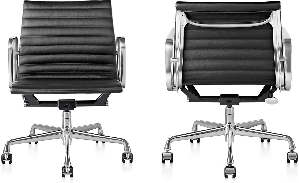 eames&reg; aluminum group management chair
