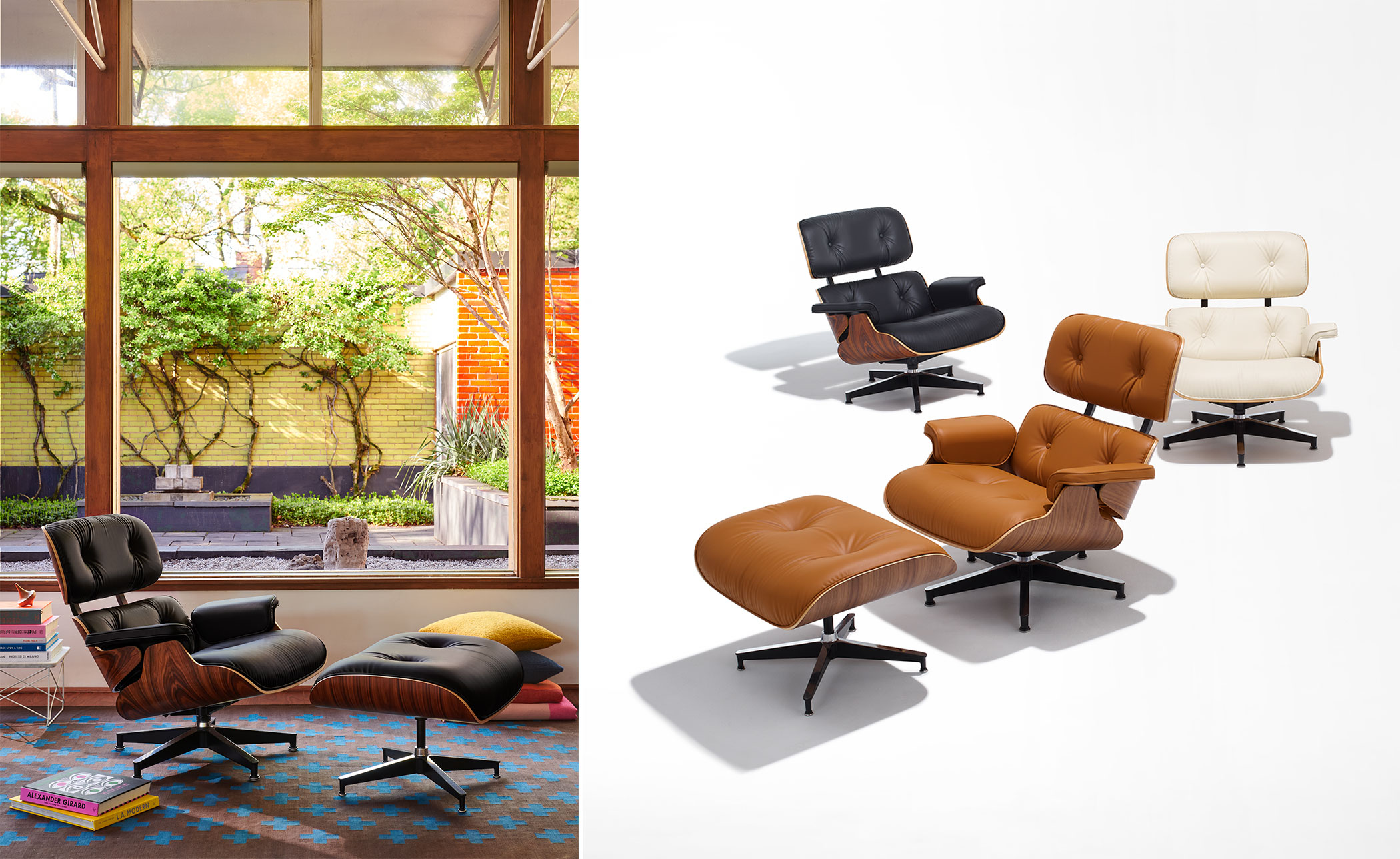 eames lounge chair no ottoman