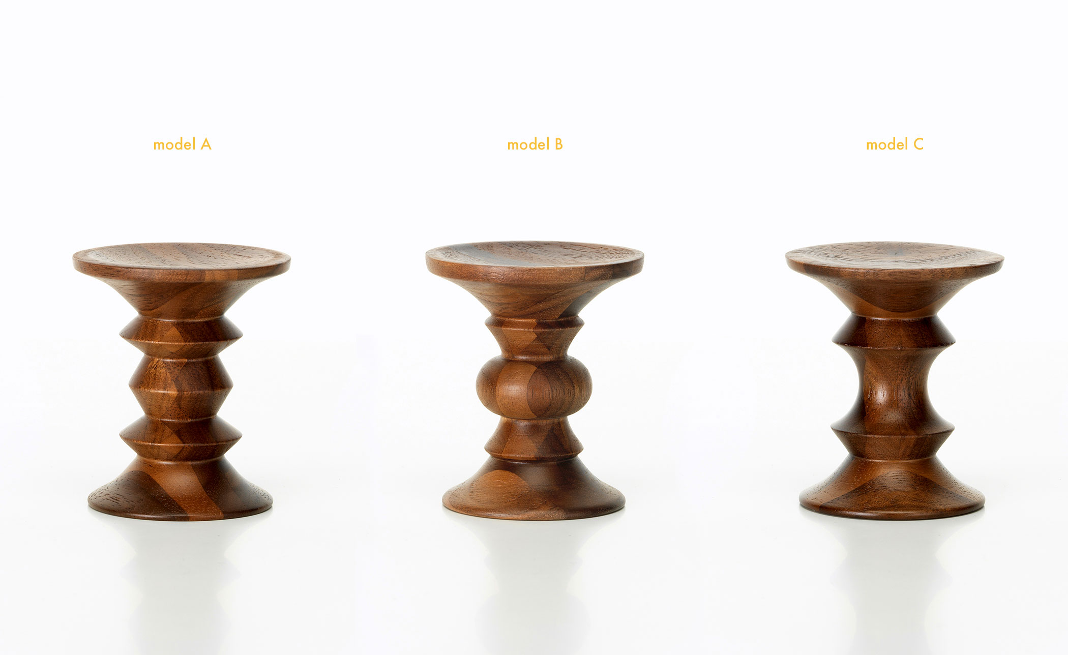 Miniature Eames Stools