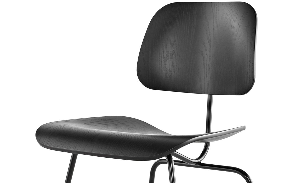 eames&reg; molded plywood dining chair dcm