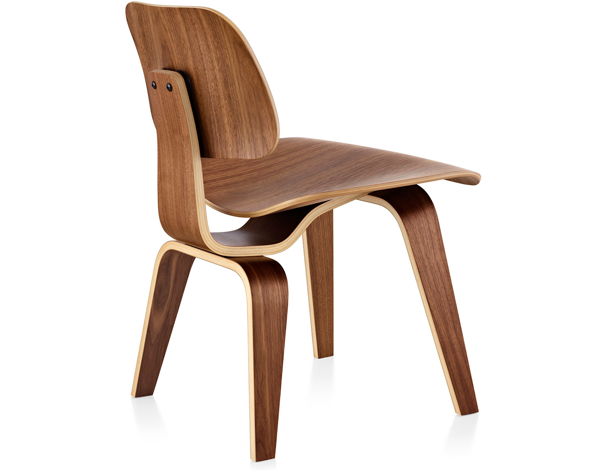 eames® molded plywood dining chair dcw