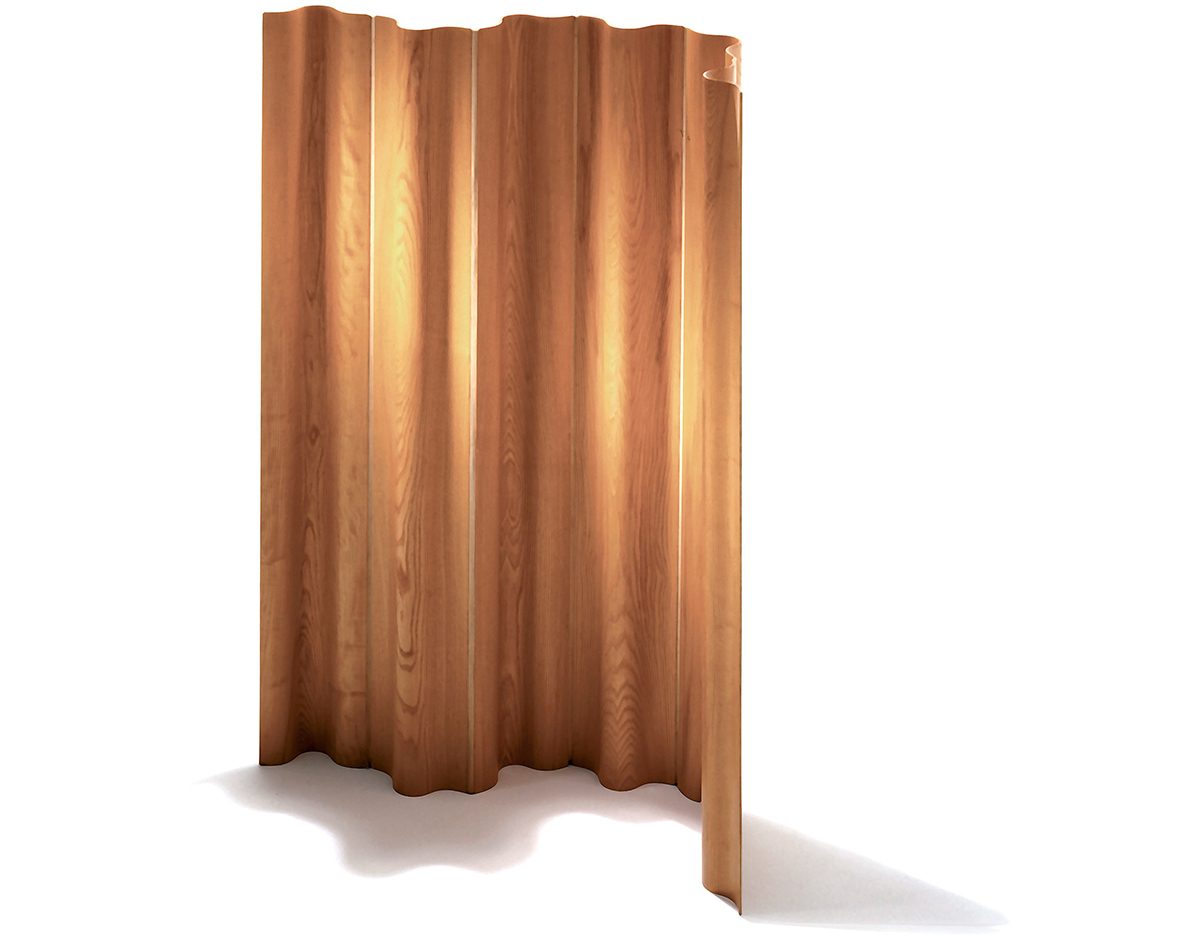 eames molded plywood folding screen