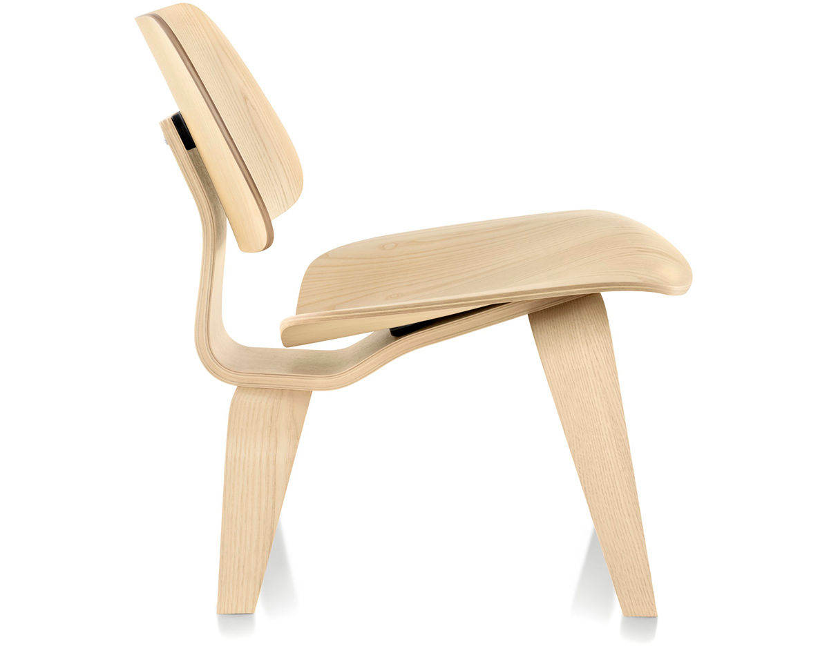 eames&reg; molded plywood lounge chair lcw