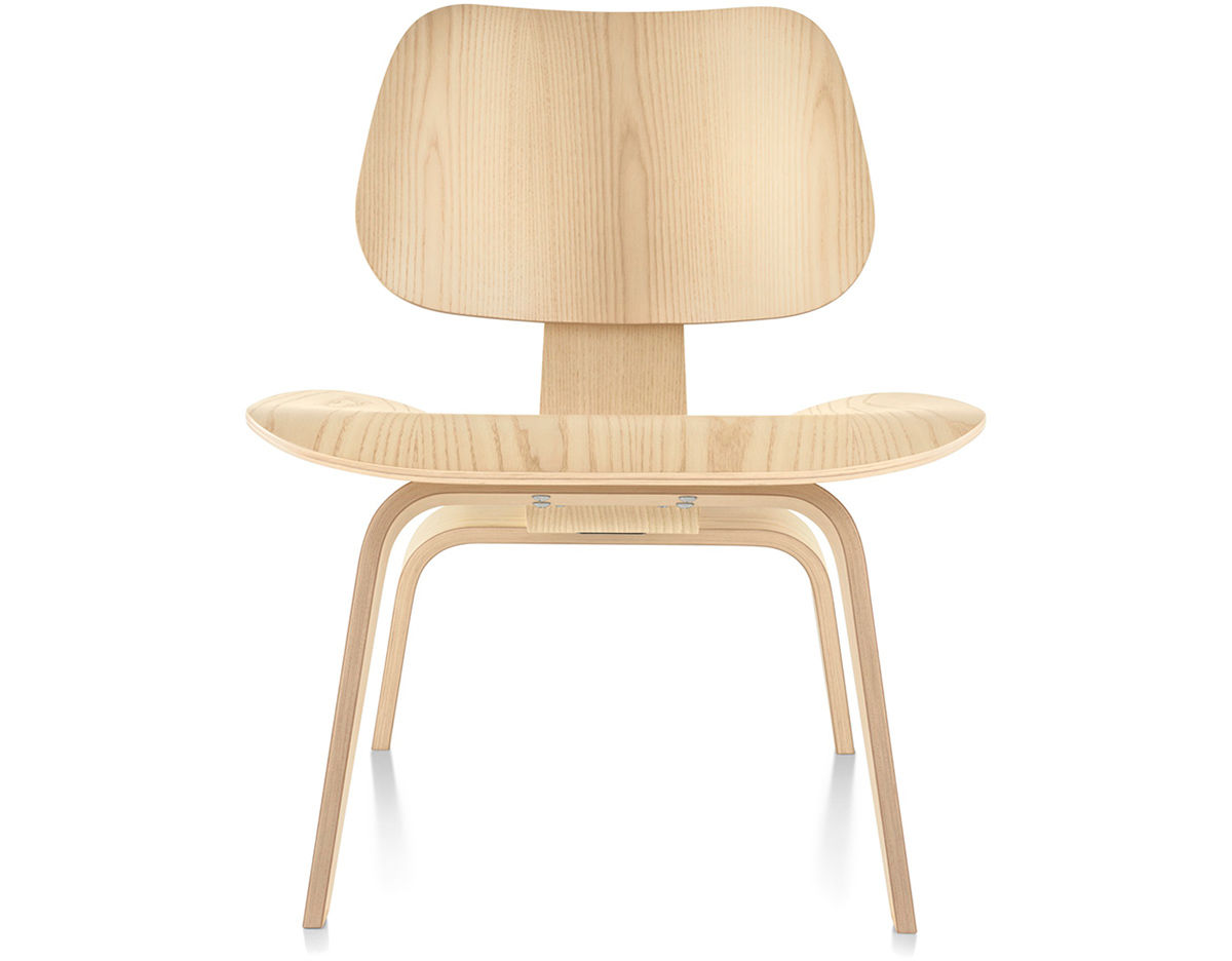 eames&reg; molded plywood lounge chair lcw