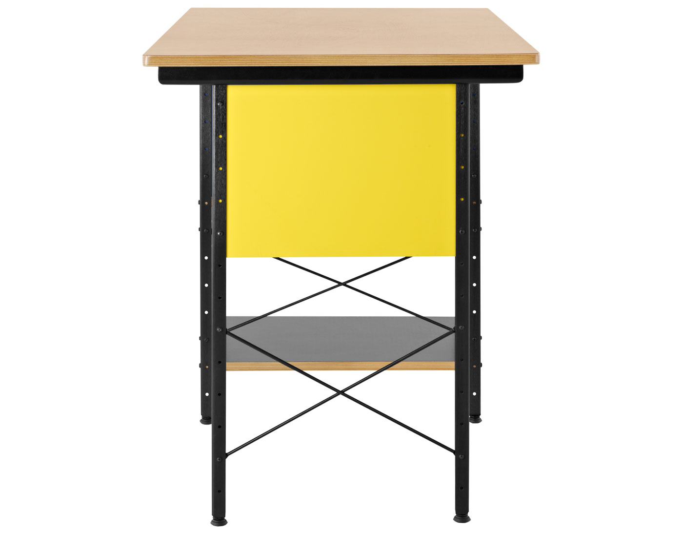 eames open storage desk unit