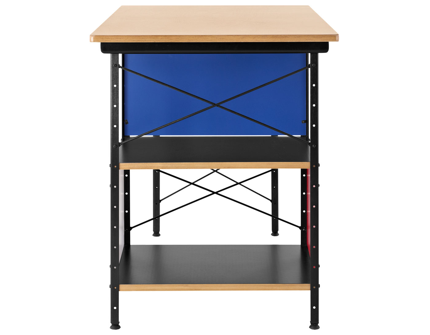 eames open storage desk unit