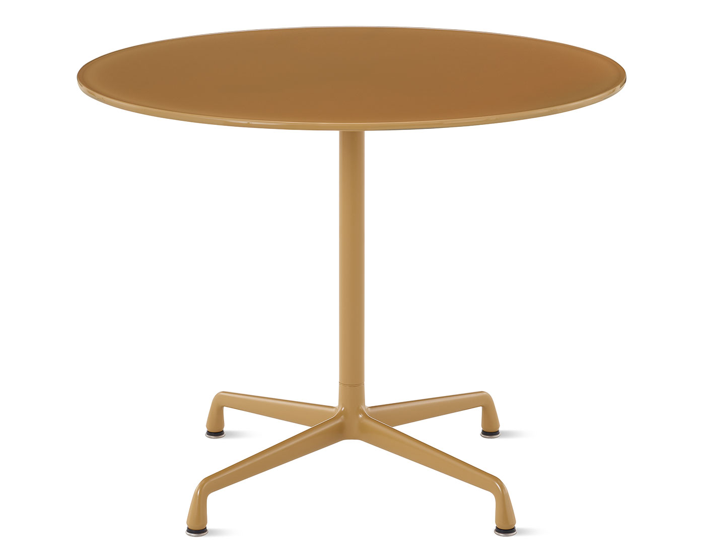 eames round dining table, herman miller x hay