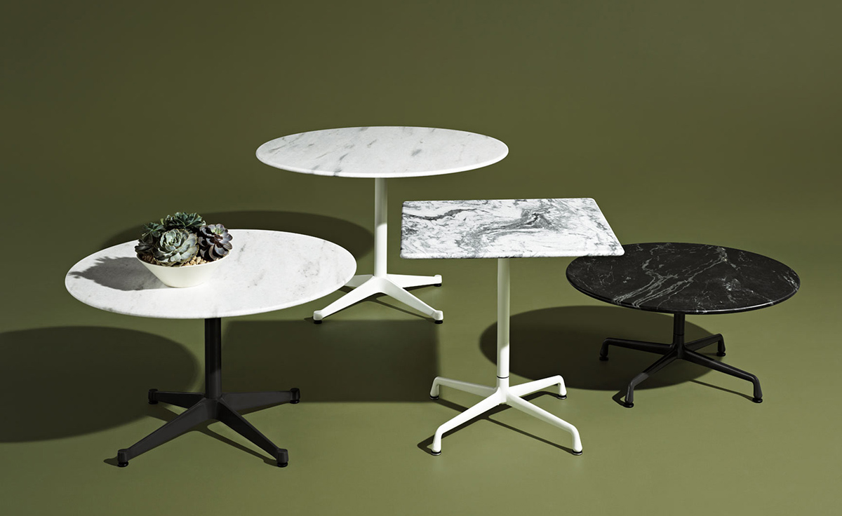 eames square contract base outdoor table