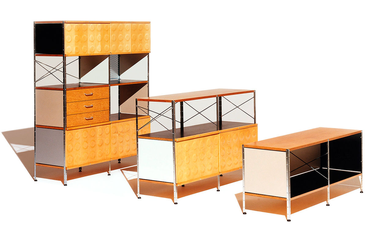 eames storage unit 230 w/doors