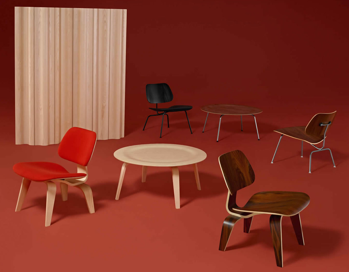 eames® upholstered dcw