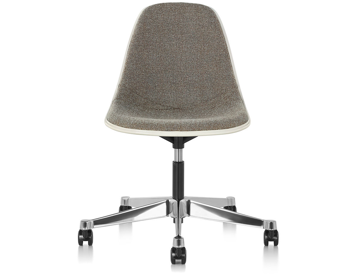 eames&reg; upholstered side chair with task base