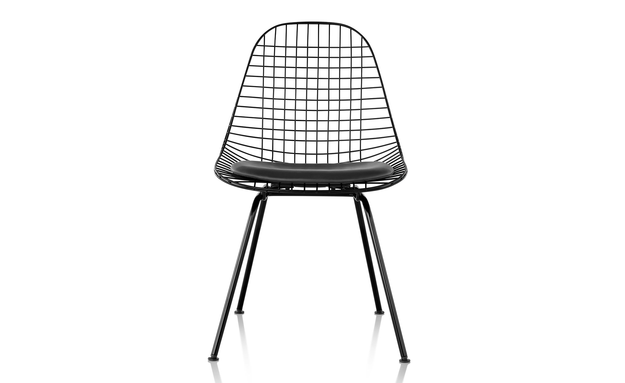 eames&reg; wire chair with 4 leg base