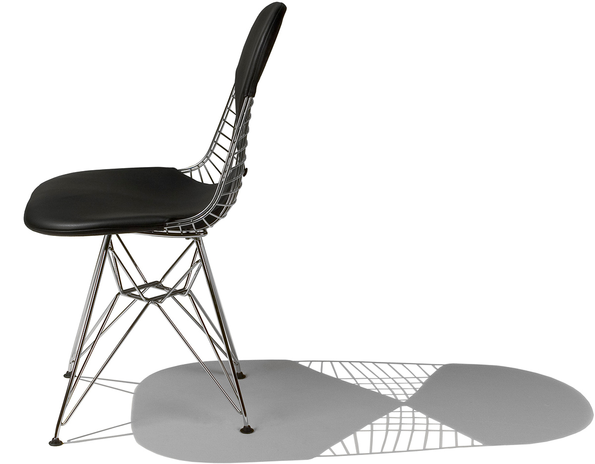 eames&reg; wire chair with bikini pad