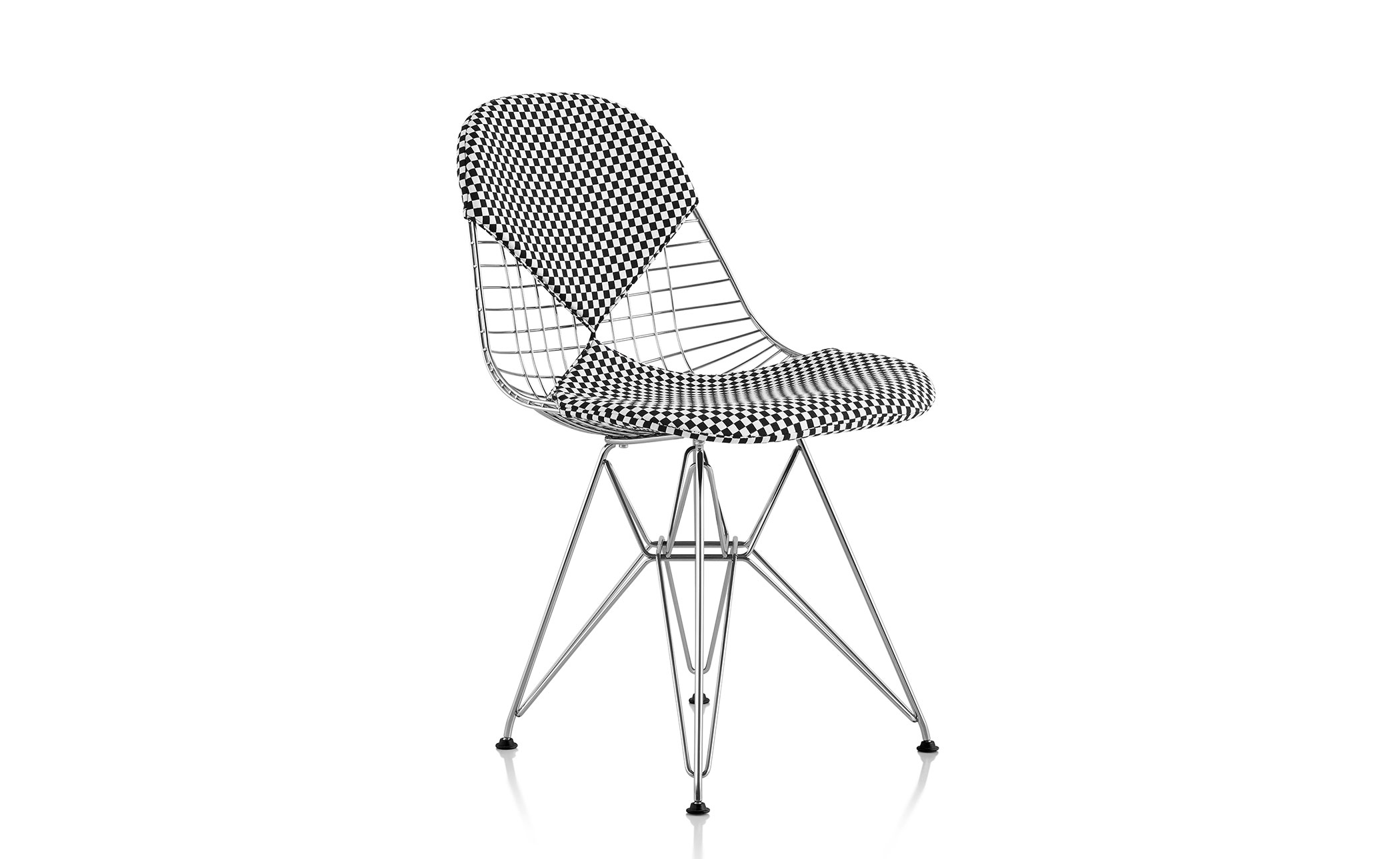 eames&reg; wire chair with bikini pad