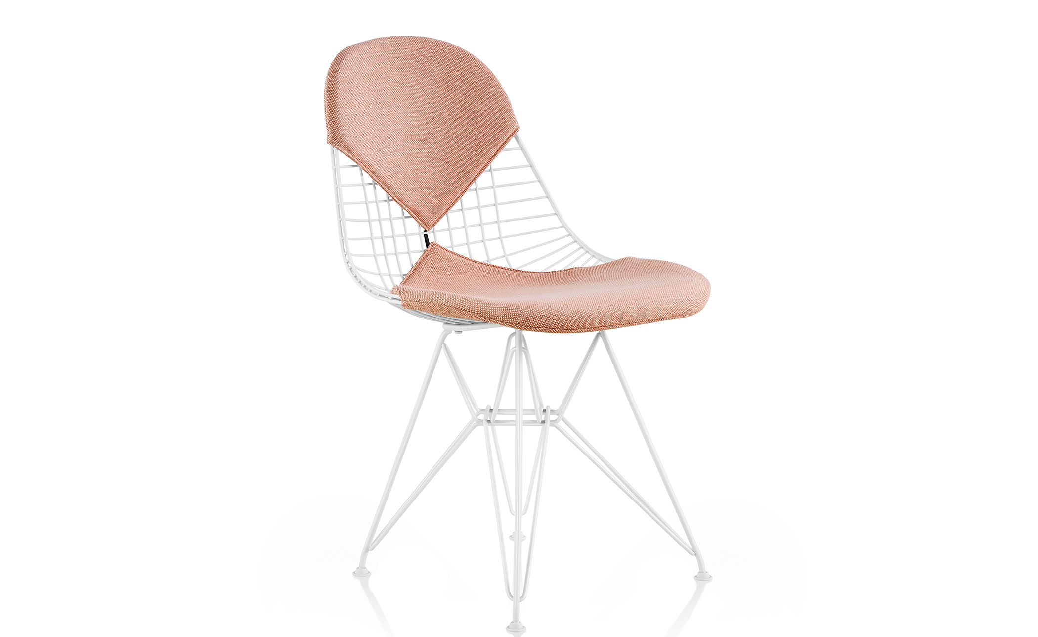 eames&reg; wire chair with bikini pad