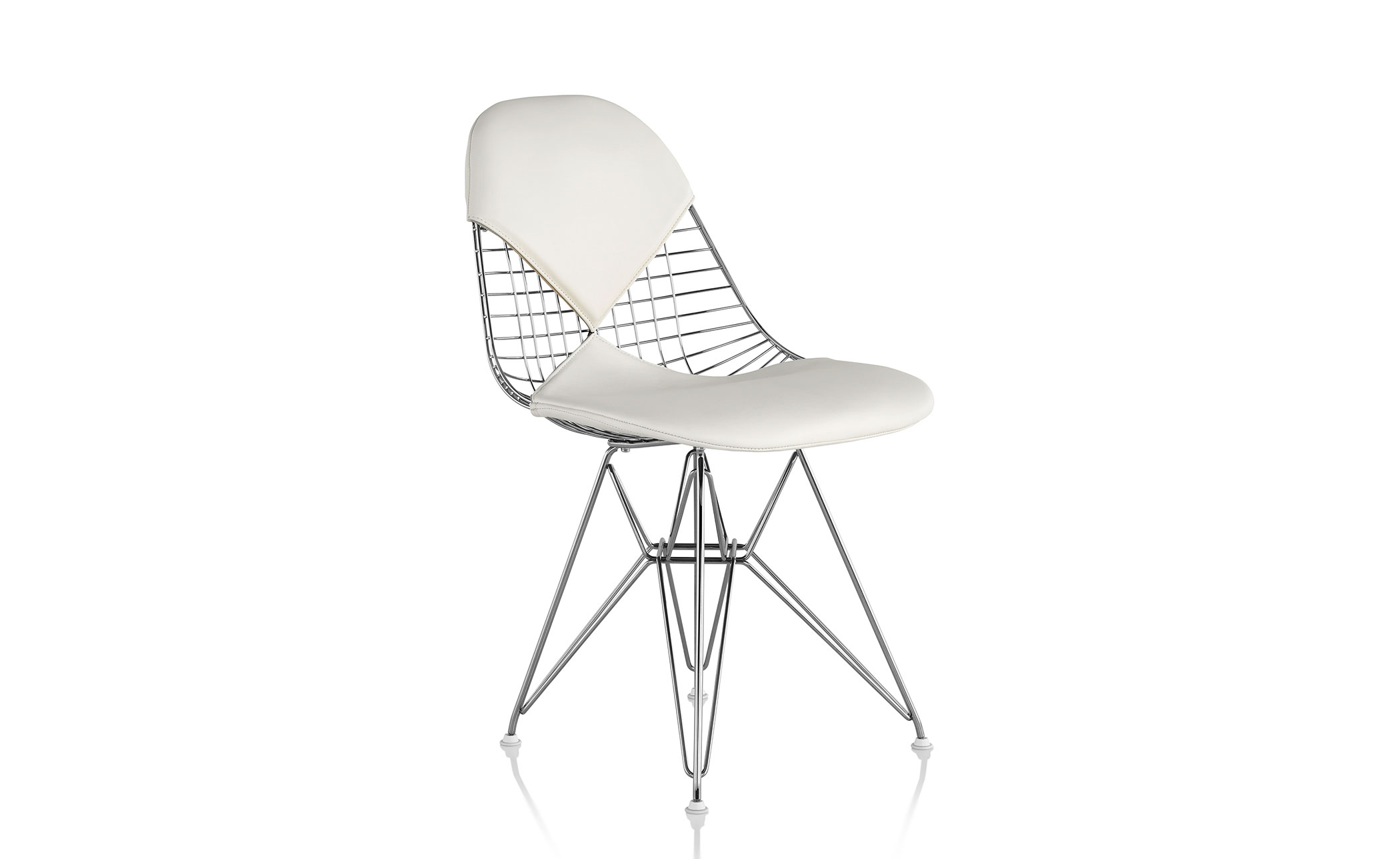 eames&reg; wire chair with bikini pad