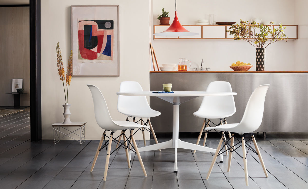 eames® wire base low table