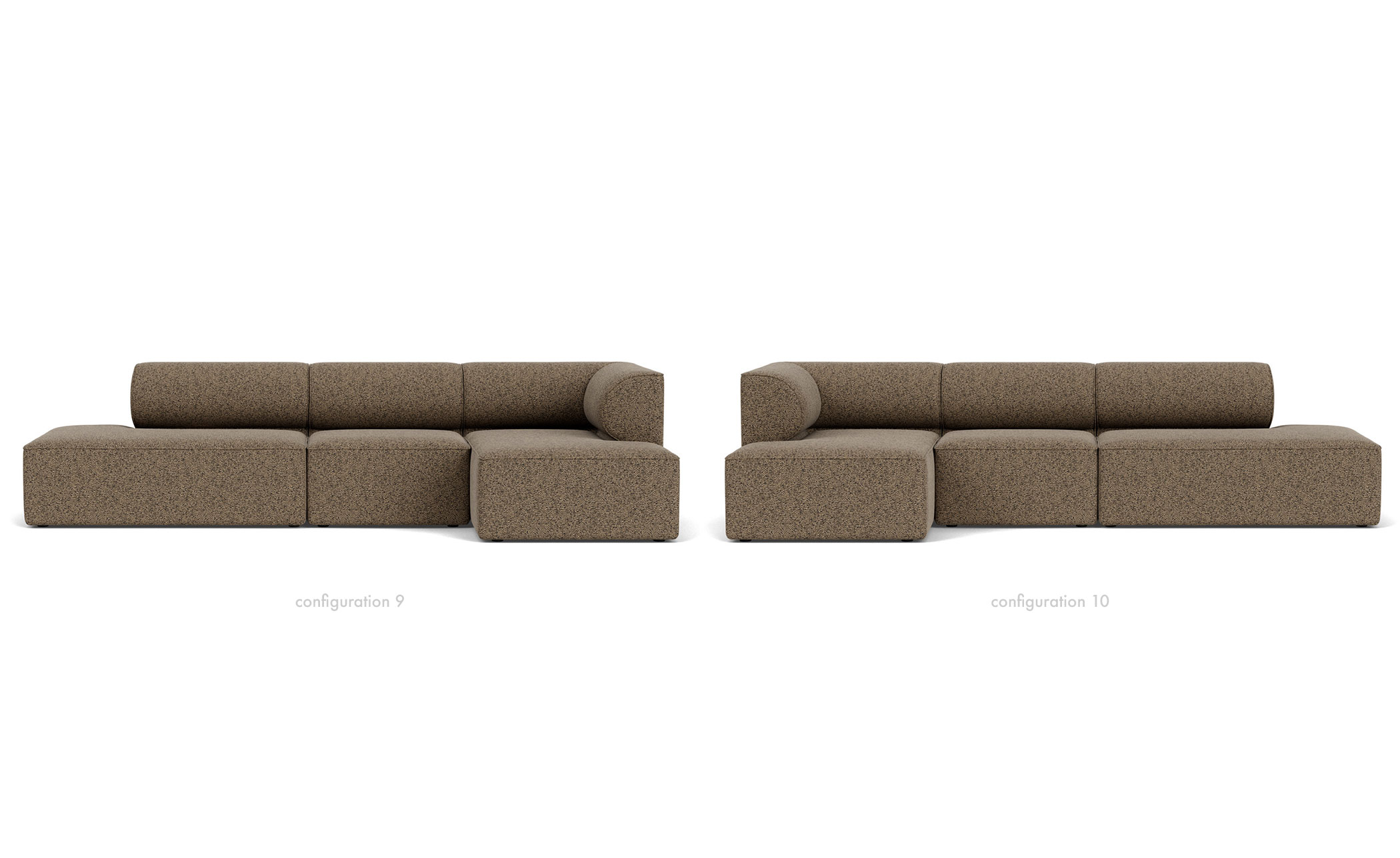 Eave Open Ended Sofa with Chaise 34" depth