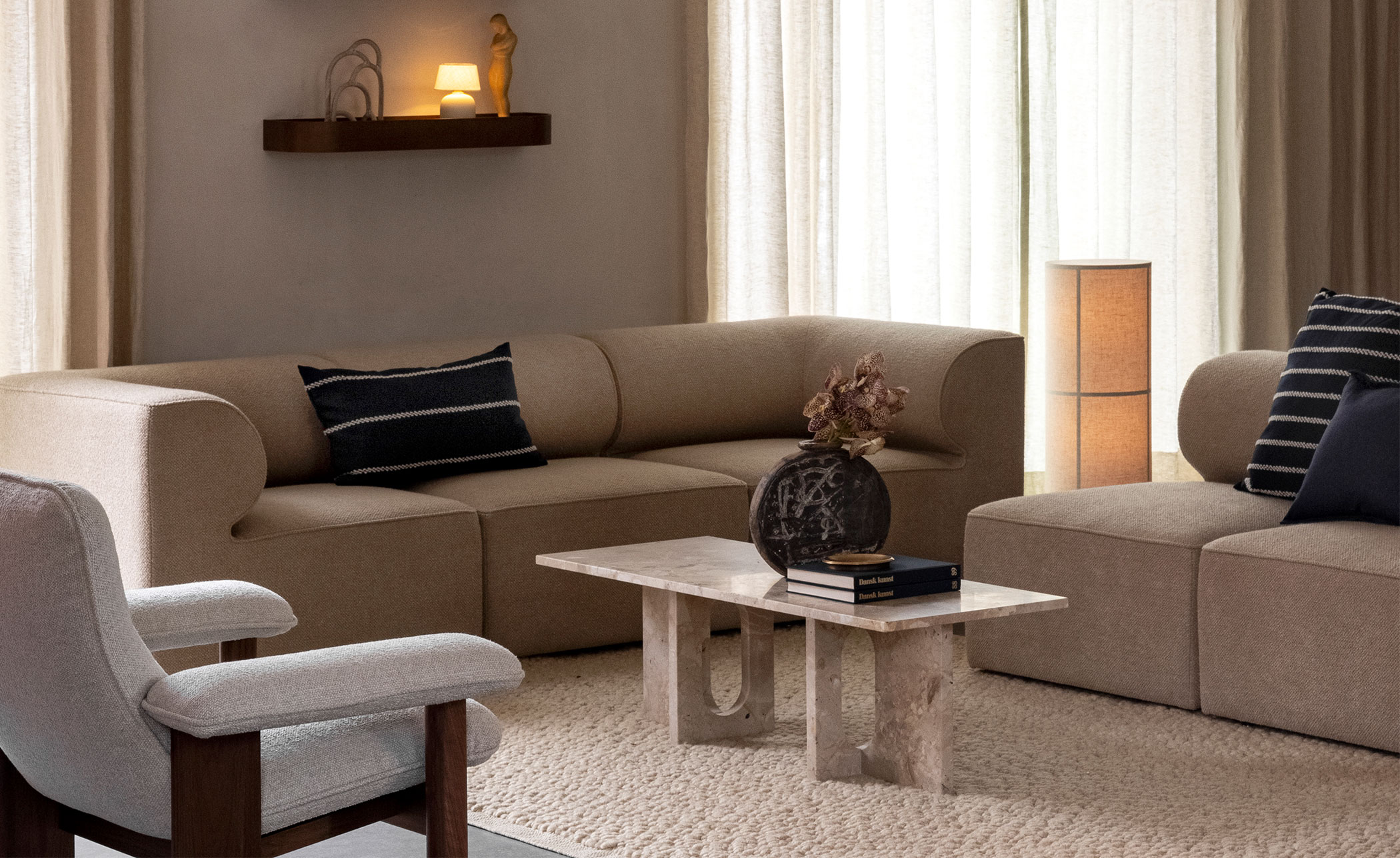 Eave Sofa 2 Seater 38" depth