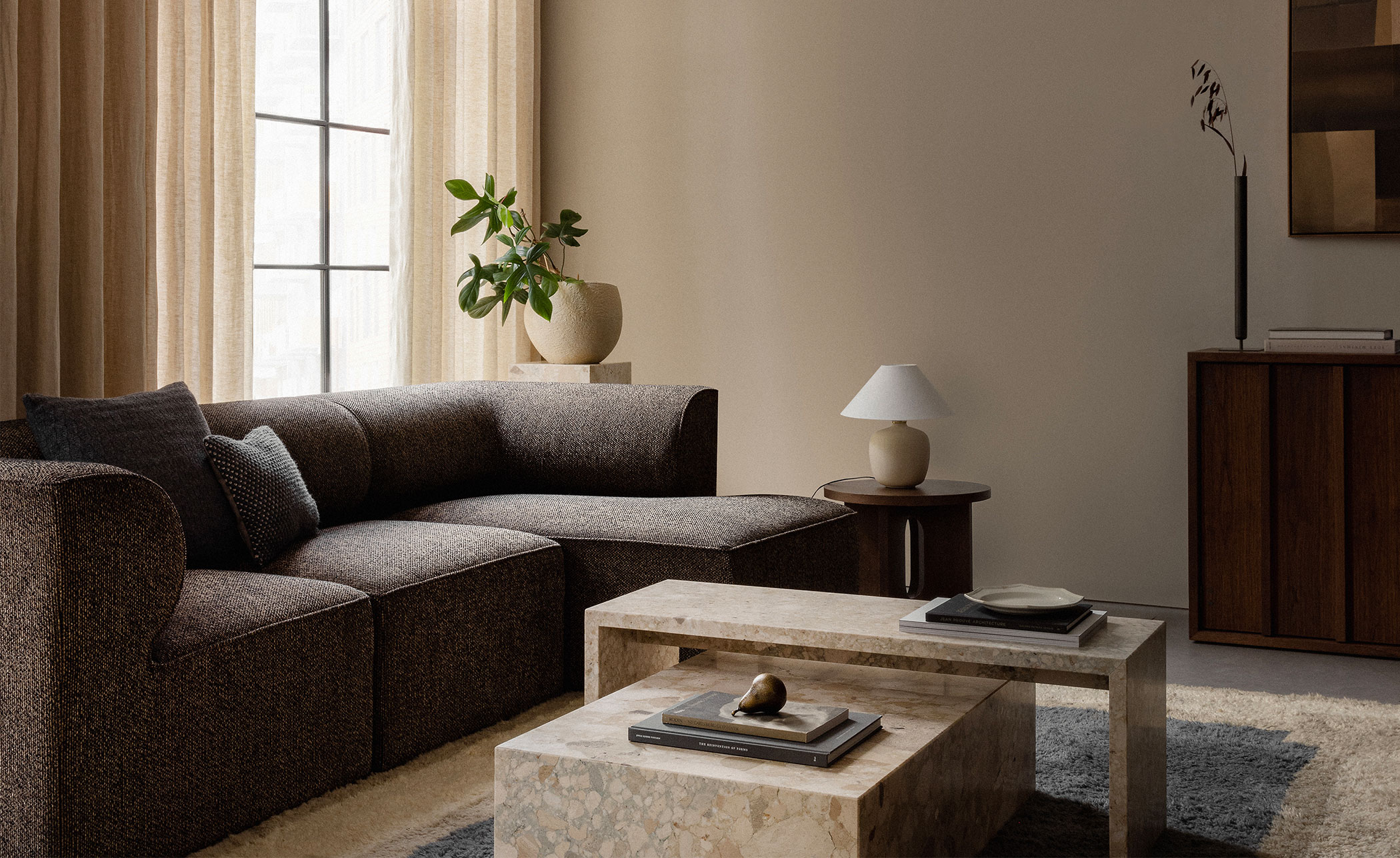 Eave Sofa 3 Seater 38" depth