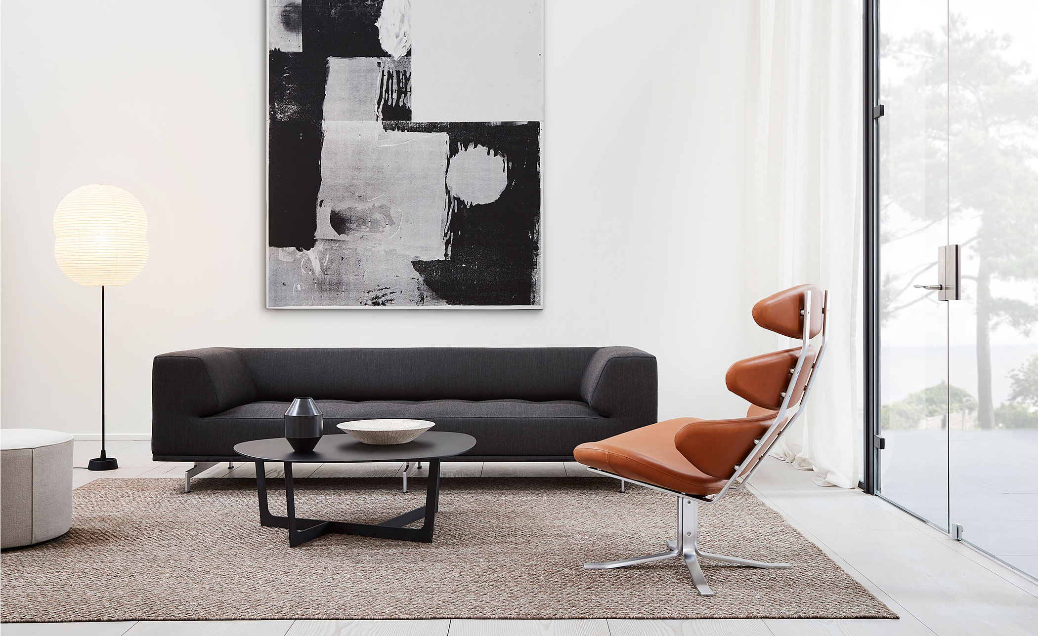poul volther ej5 corona metal frame chair