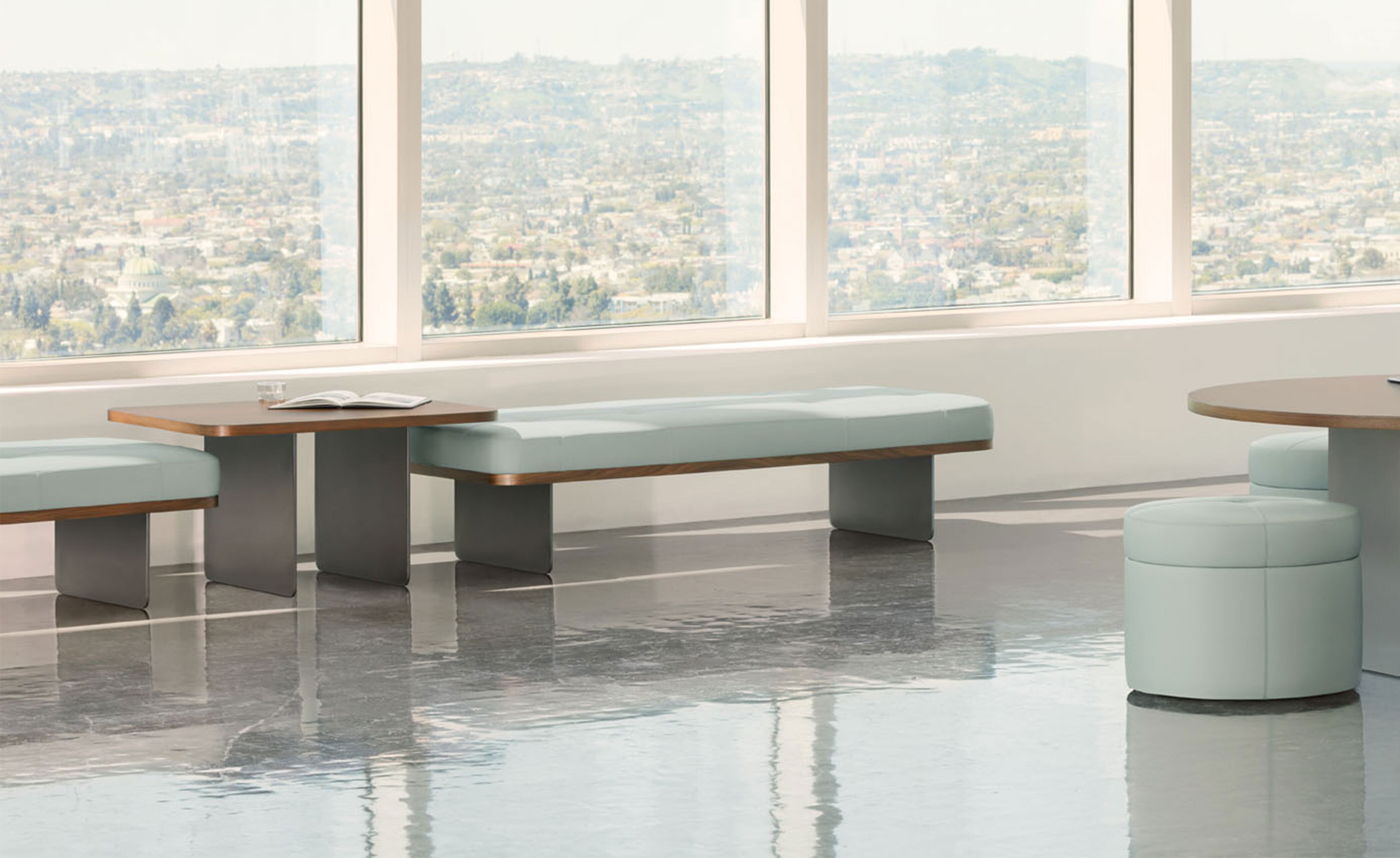 Elevation Bench Three Seat