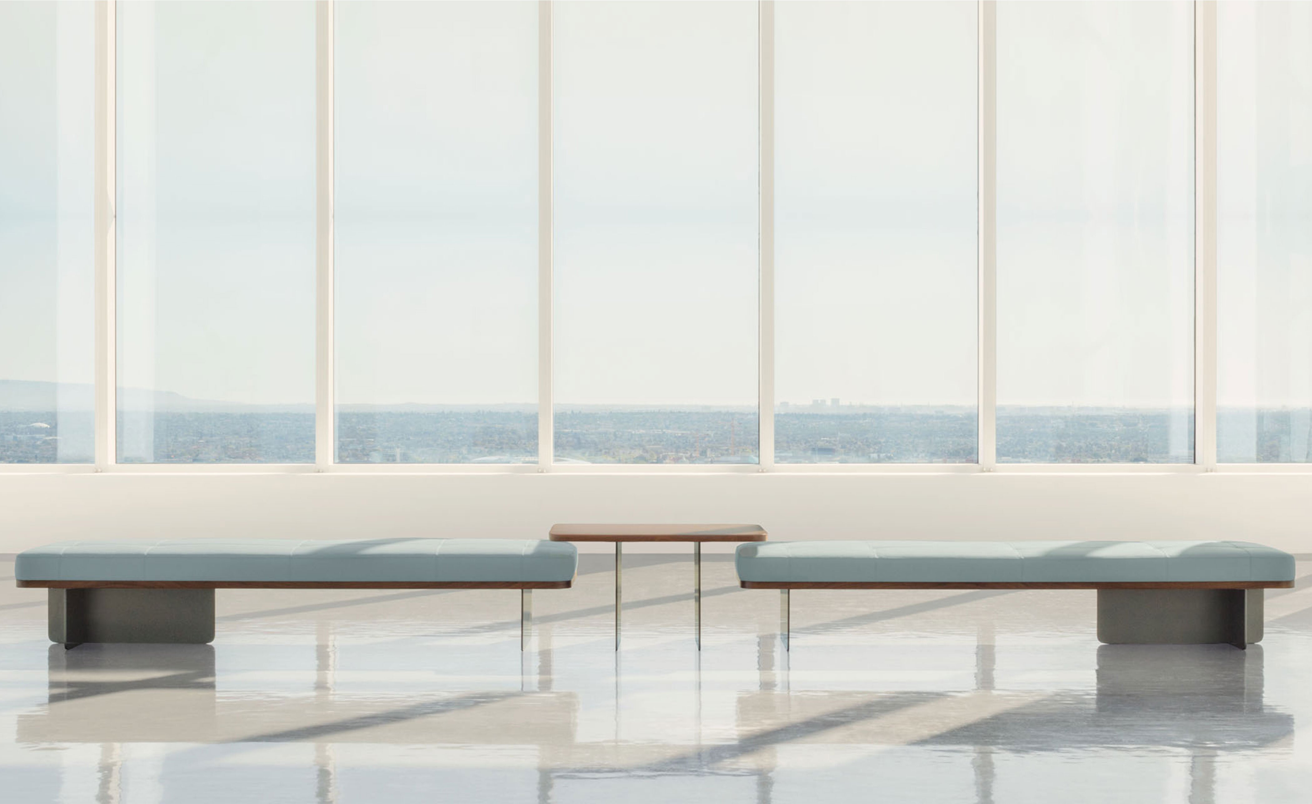 Elevation Bench Three Seat