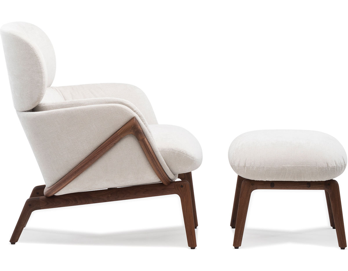 elysia 101 lounge chair & nino ottoman