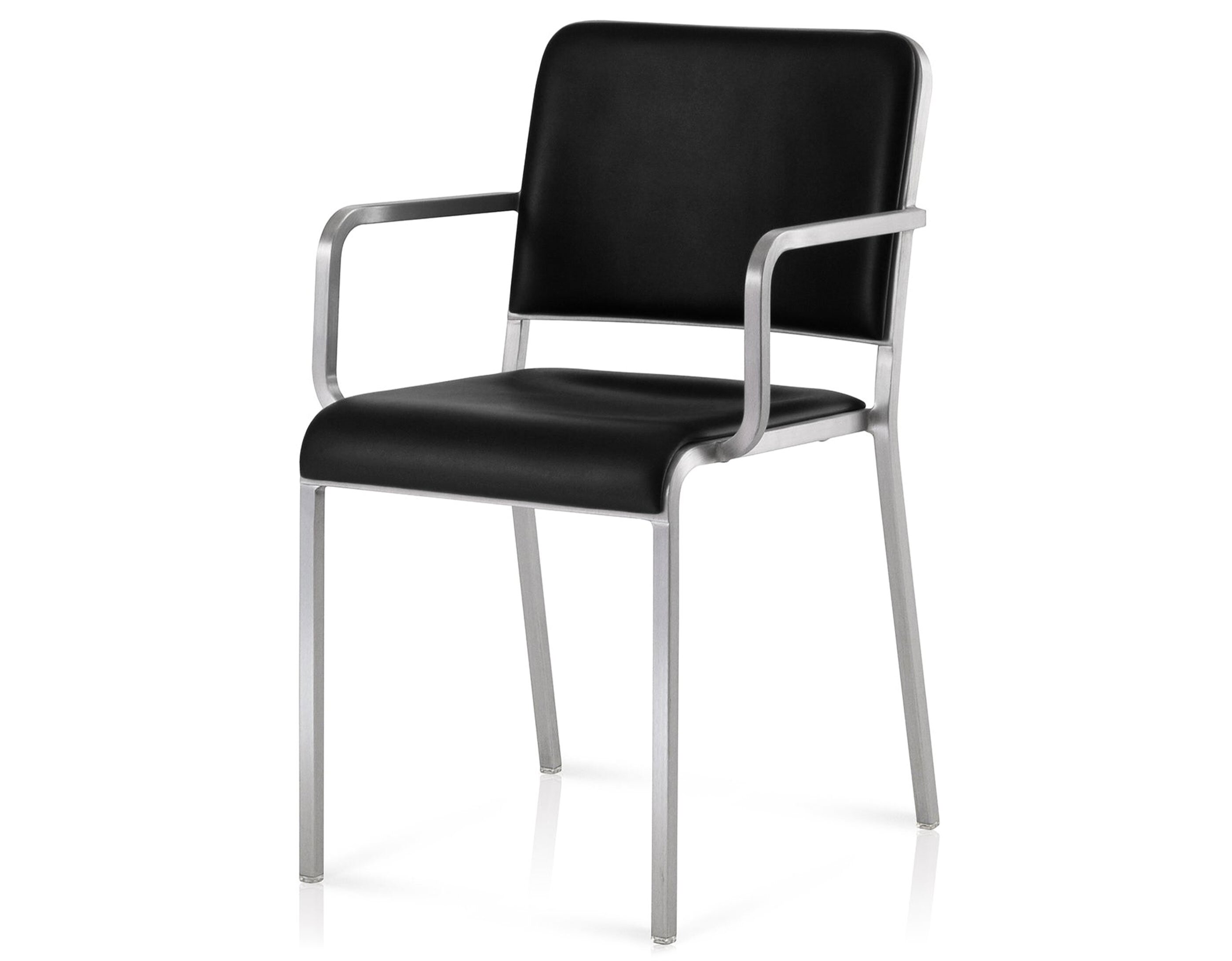 emeco 20-06 armchair fully upholstered