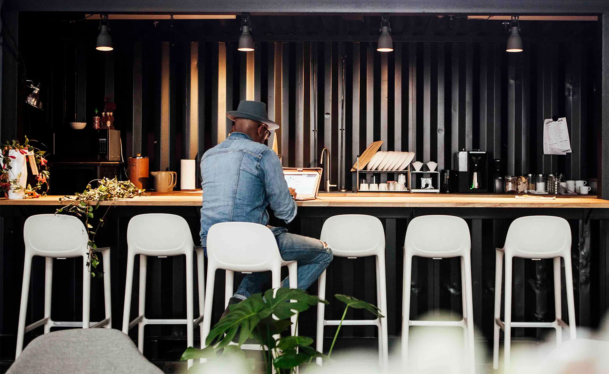 emeco broom stool