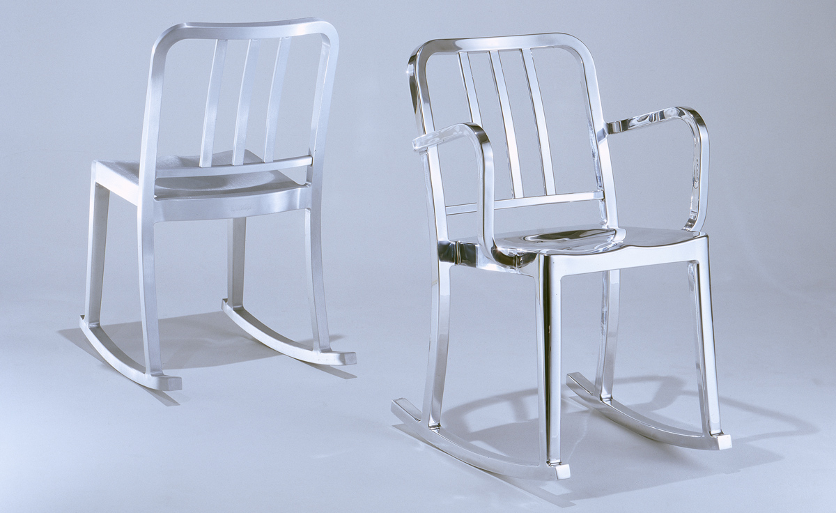 emeco heritage rocking chair
