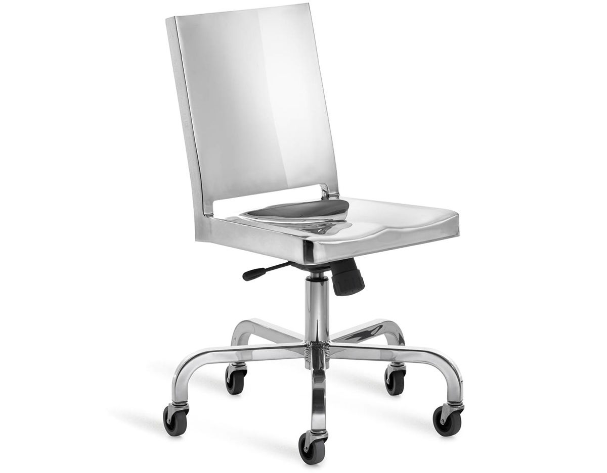 emeco hudson swivel chair