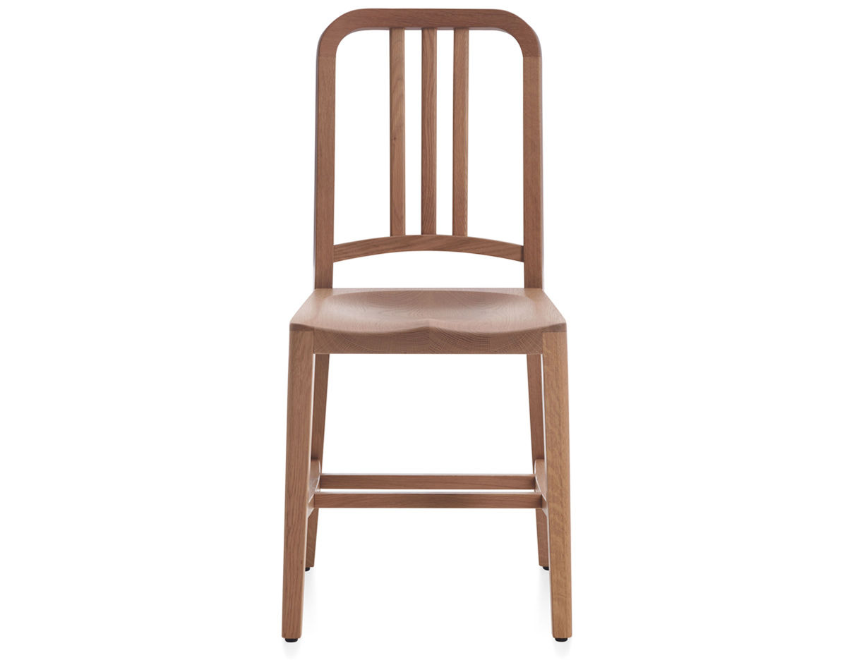 emeco navy wood chair