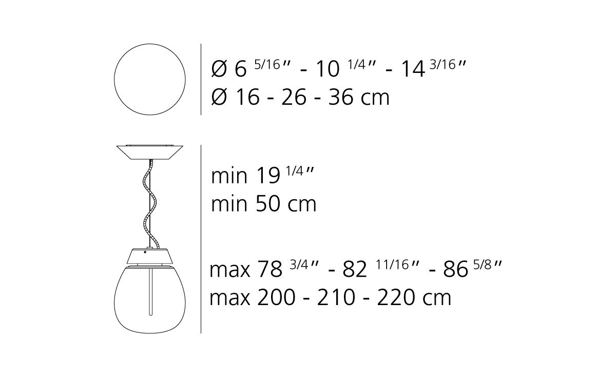 empatia suspension lamp