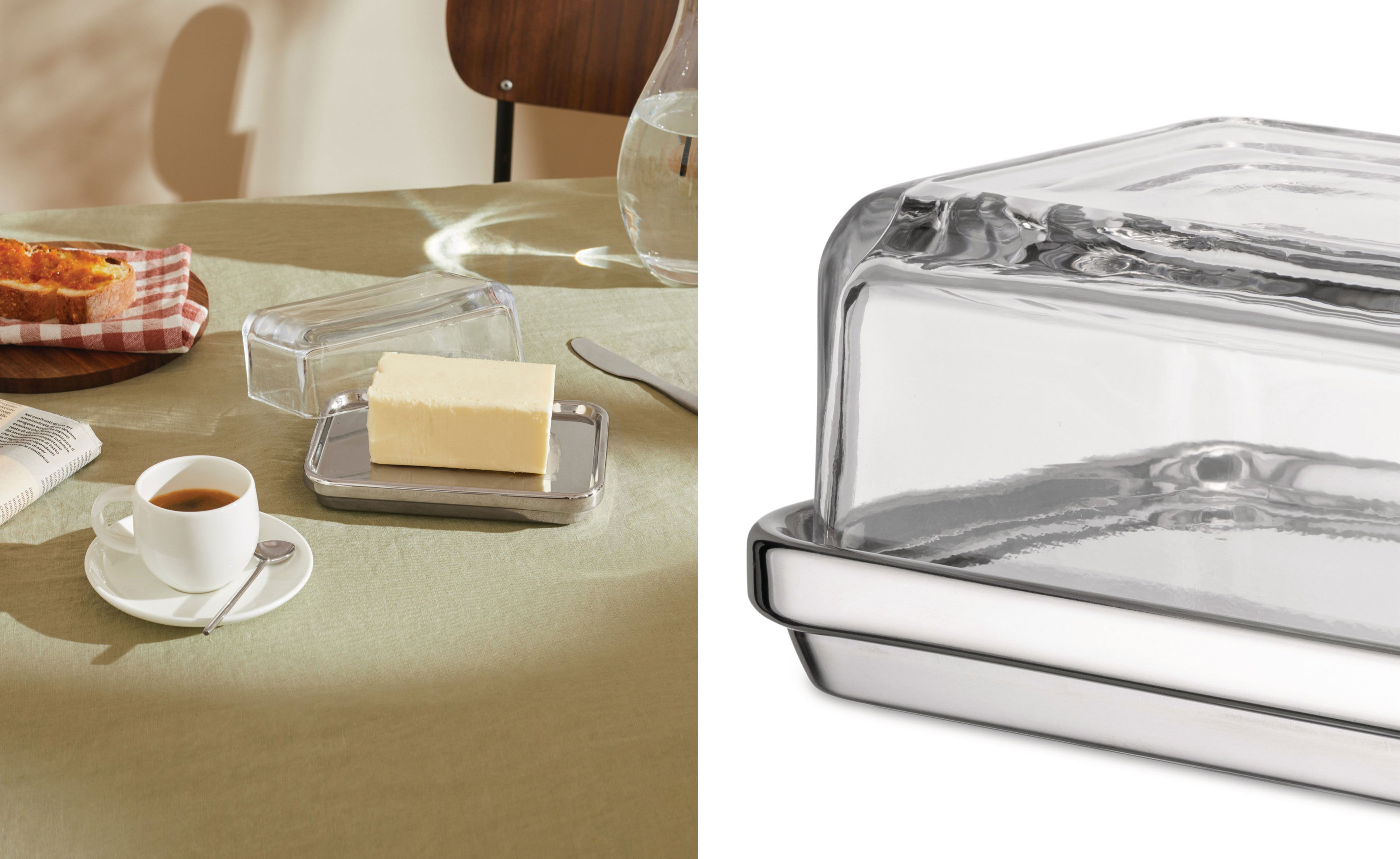 ettore sottsass es03 butter dish