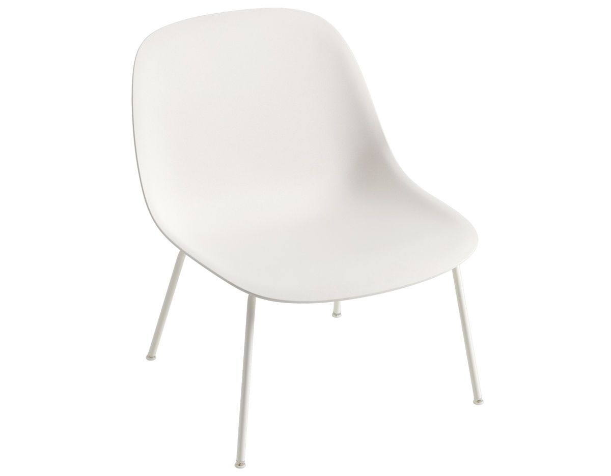 fiber lounge chair with tube base