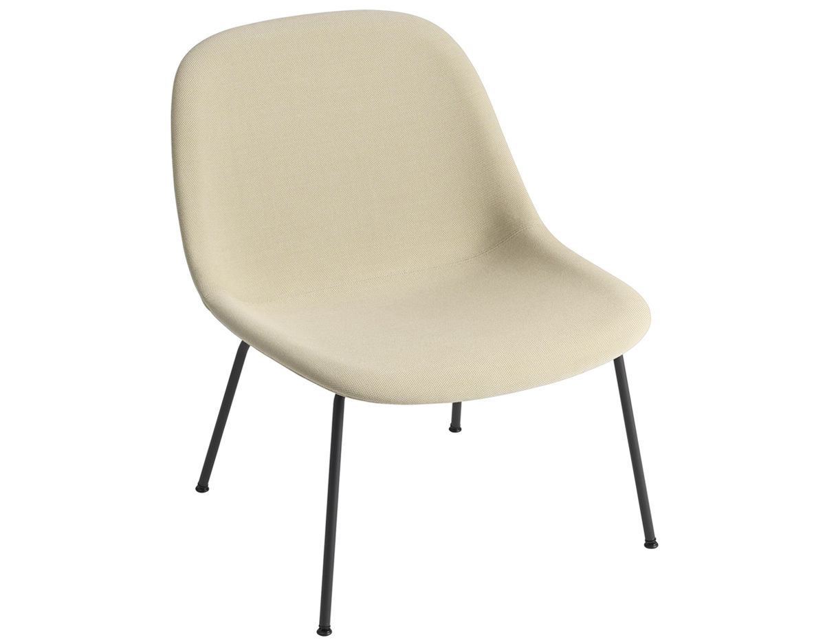 fiber lounge chair with tube base