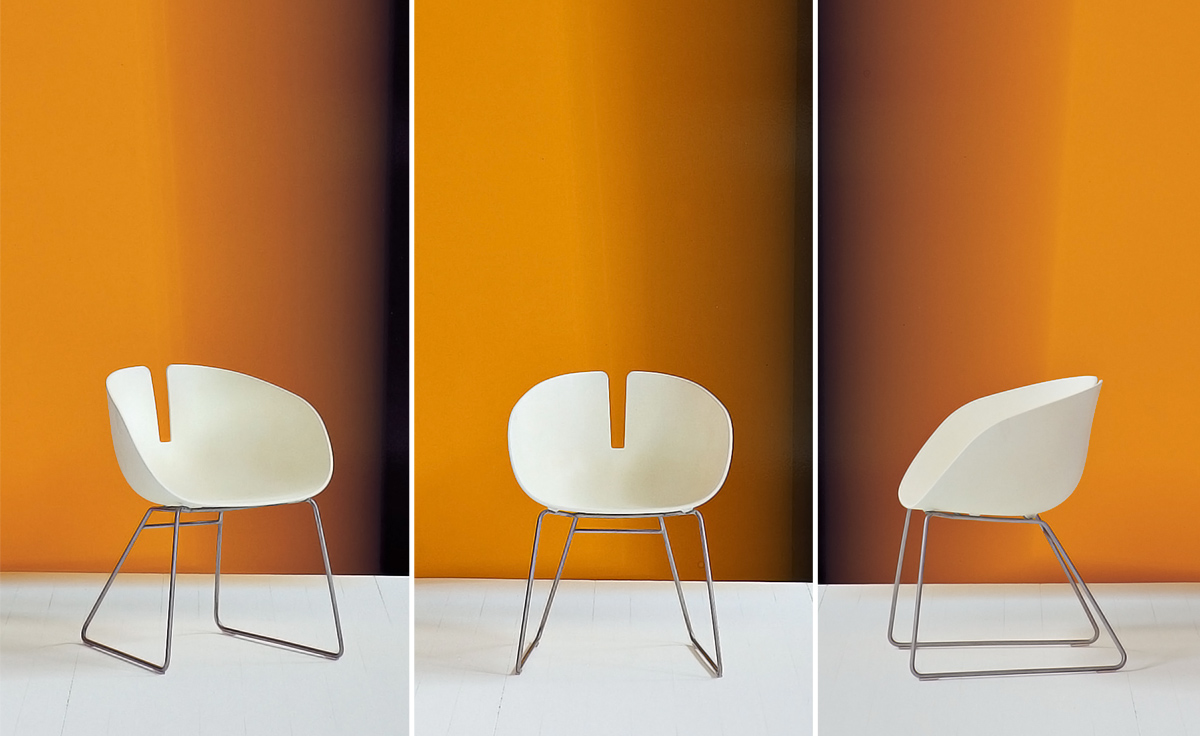 fjord h. sled base chair