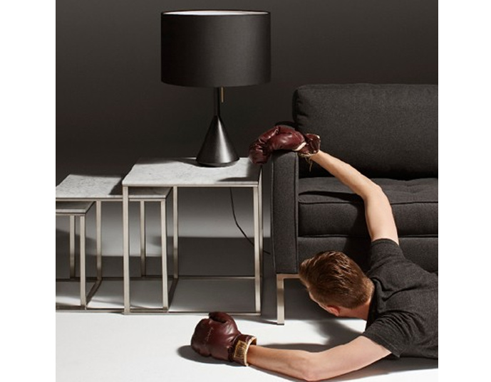 flask table lamp