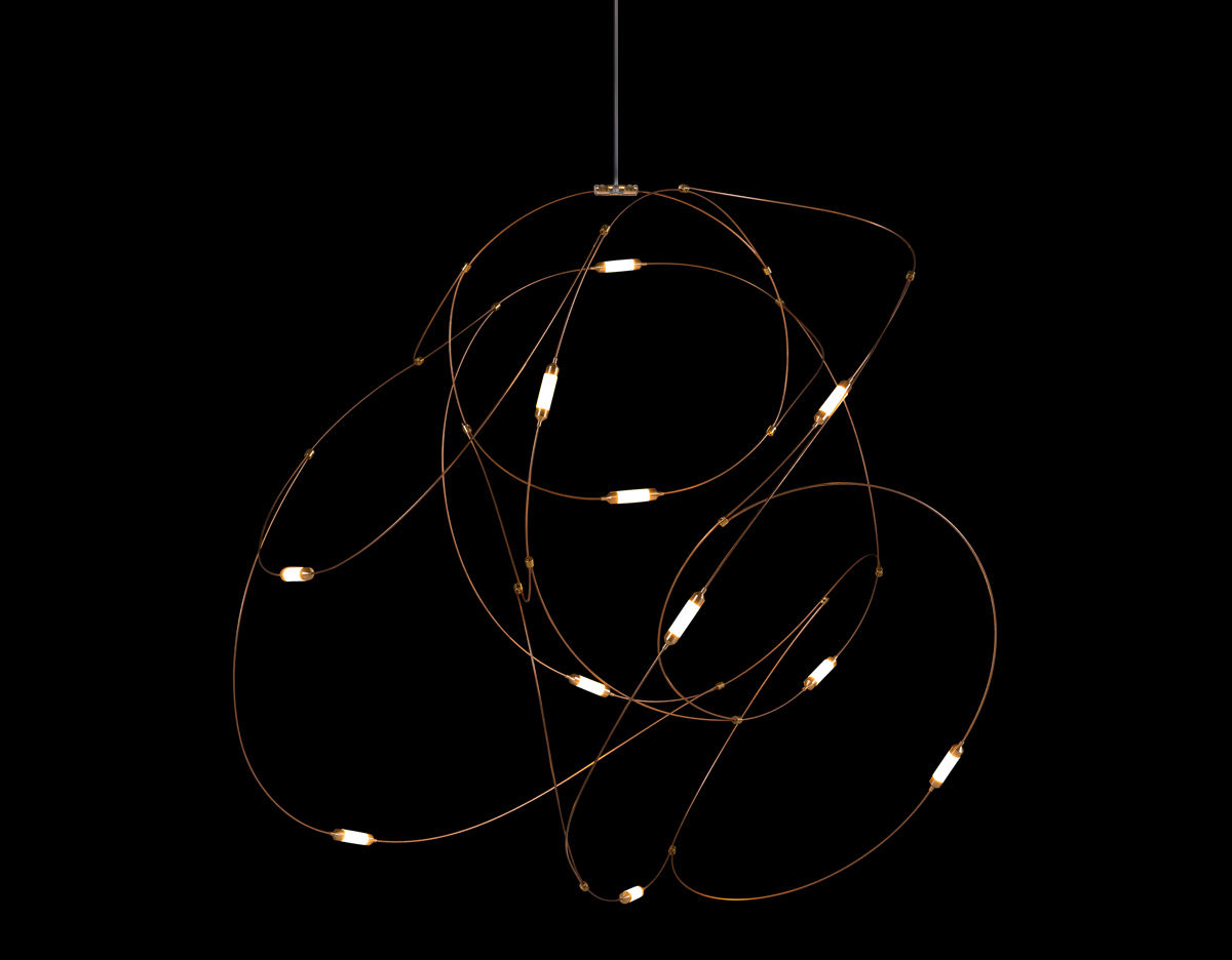 flock of light suspension light