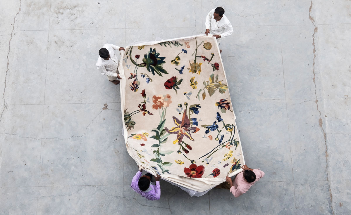 flora promenade rug